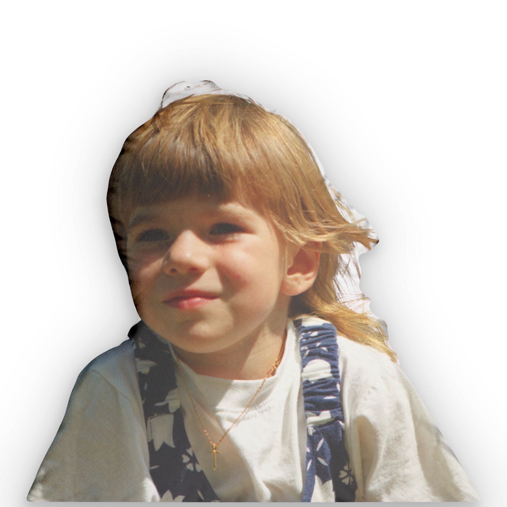 Custom Photo Face Pillow — Personalized Shaped Keepsake Pillow