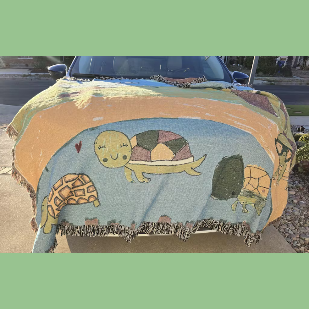 Personalized Woven Blanket