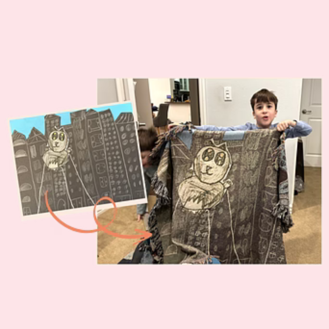 Personalized Woven Blanket