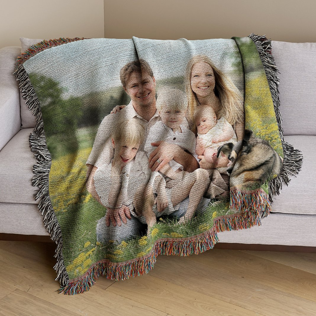 Personalized Woven Blanket